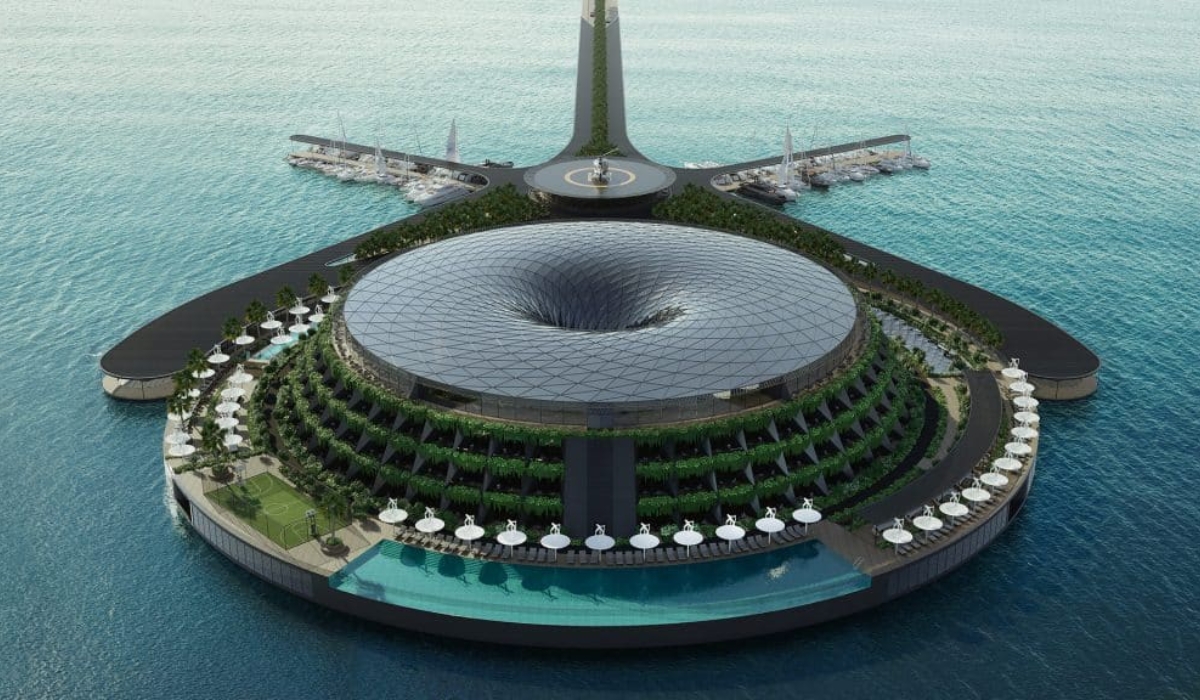 Qatar's Eco-Floating Hotel: A Visionary Luxury Experience